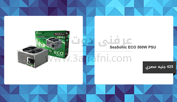 SeaSonic ECO 500W PSU