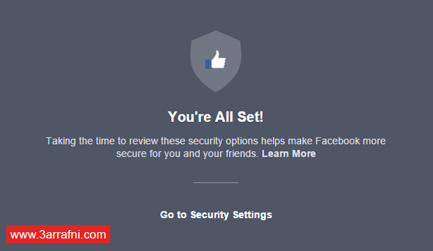 أداة جديدة من الفيسبوك للتأكد إذا كان حسابك آمن (6)