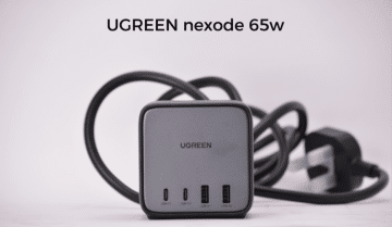مراجعة شاحن UGREEN Nexode بقدرة 65Watt و 3 مقابس كهربية قوية 6