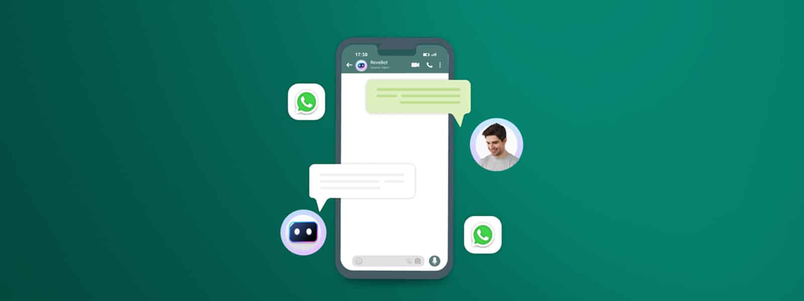 تطبيق WhatsApp يحصل علي Chatbot يعمل بالذكاء الاصطناعي 130