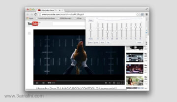 اضافه لرفع صوت الفيديوهات علي اليوتيوب في جوجل كروم 3
