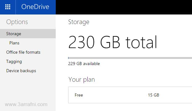 الحصول علي 200GB مساحة علي حساب OneDrive لمدة محددة