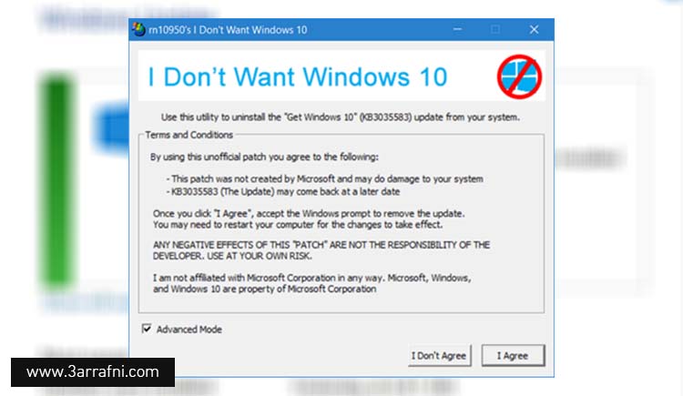 Don’t Want Windows 10