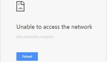 كيفية حل مشكلة ERR_NETWORK_CHANGED 7