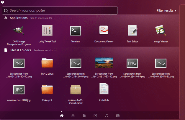 [ سلسلة أوبنتو ] التعرف على واجهة أوبنتو Ubuntu 3