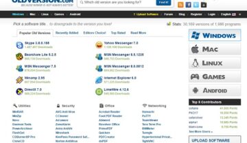 5 مواقع لتحميل برامجك بإصدارات قديمة بشكل مجانى 15