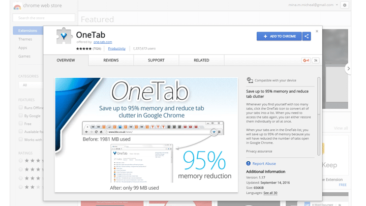 أفضل 20 أضافه لمتصفح كروم Chrome 176