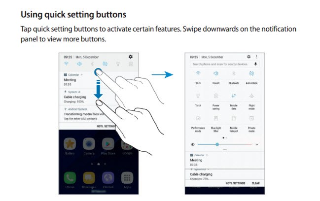 5 مميزات جديدة فى واجهة TouchWiz بإصدار اندرويد نوجا 7.0 2