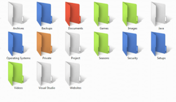 طريقة تغيير لون الملفات بإستخدام برنامج Folder Colorizer في ويندوز 10 14
