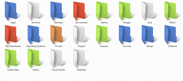 طريقة تغيير لون الملفات بإستخدام برنامج Folder Colorizer في ويندوز 10 1