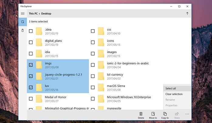كيفية تفعيل مستعرض الملفات الجديد Universal File Explorer فى ويندوز 10 Windows 6
