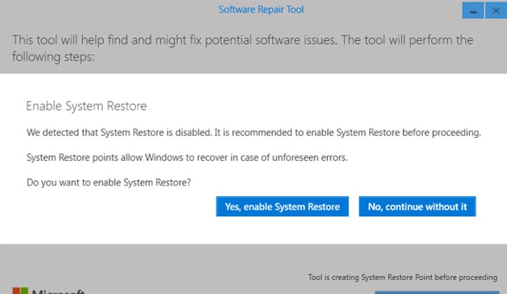 تعرف على أداة Software Repair Tool لحل مشاكل ويندوز 10 491