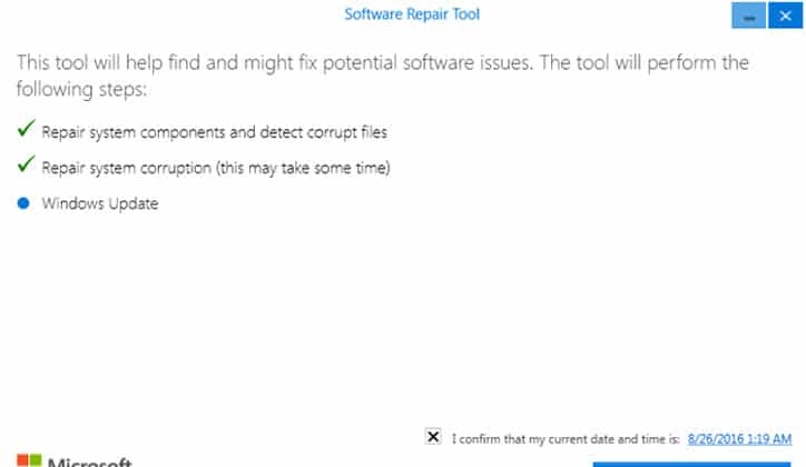 تعرف على أداة Software Repair Tool لحل مشاكل ويندوز 10 494