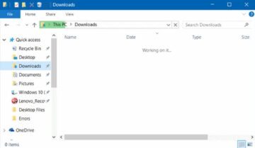 حل مشكلة البطئ عند فتح الفولدرات Folders في ويندوز Windows 10 4