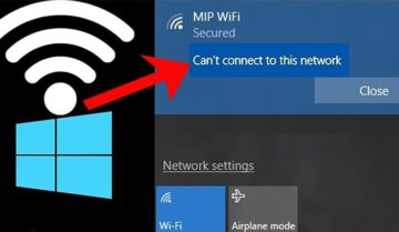 كيفية حل مشكلة Can't Connect To This Network في ويندوز Windows 10 1