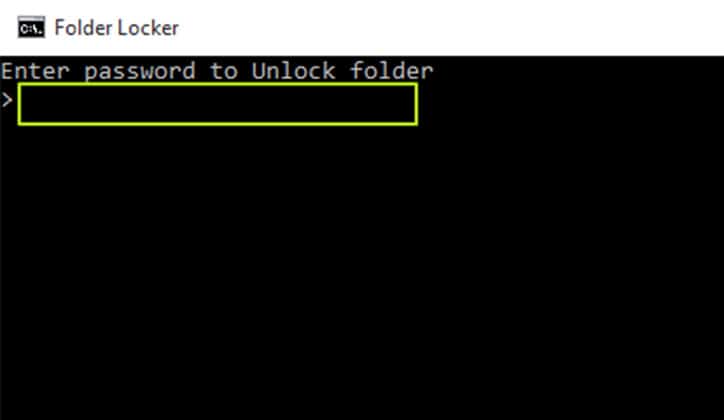 كيفية عمل كلمة سر لمجلد Folder بدون برامج على ويندوز 10 13