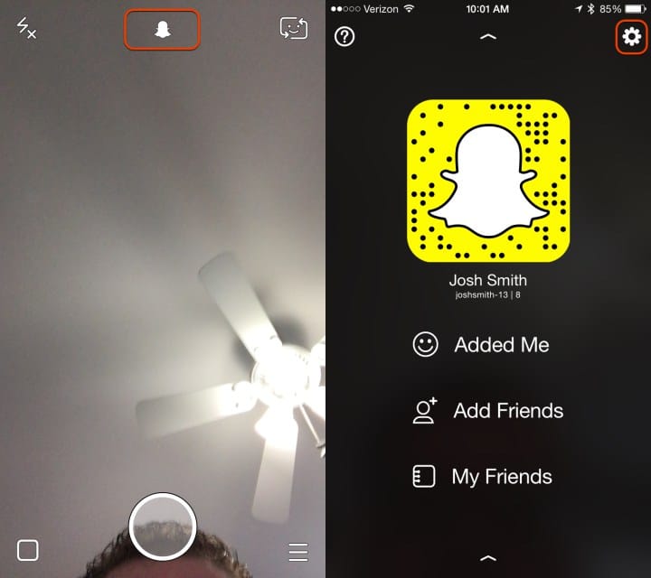 كيفية استهلاك Data أقل في تطبيق سناب شات Snapchat 2