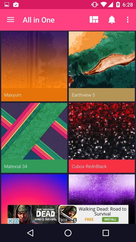 أفضل 5 تطبيقات صور خلفية Wallpapers لأجهزة الأندرويد 4