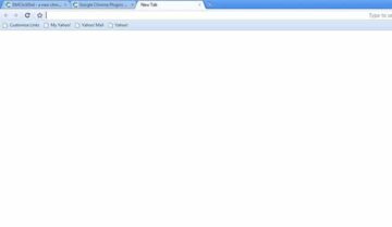 كيفية حل مشكلة الشاشة البيضاء في متصفح جوجل كروم Google Chrome 5