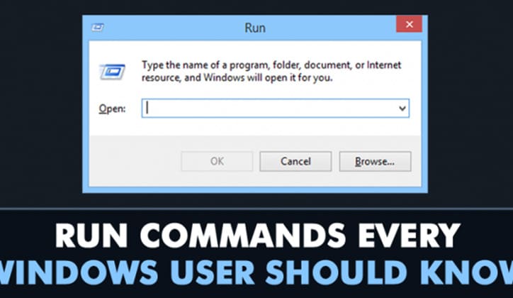 15 أمر Run Commands يجب أن يعرفهم كل مستخدمي نظام الويندوز 1