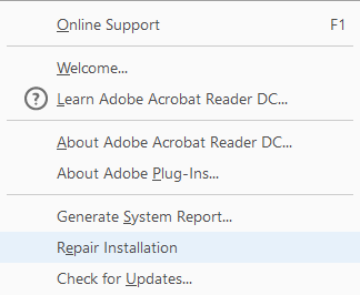 حل مشكلة Adobe Reader على ويندوز 10 3