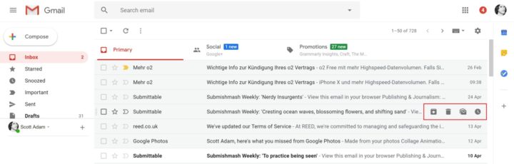 9 مميزات جديدة في تصميم ال Gmail الجديد 3