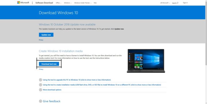 كيفية تحميل وتثبت ويندوز 10 windows بصيغه iso من Microsoft أخر تحديث 2