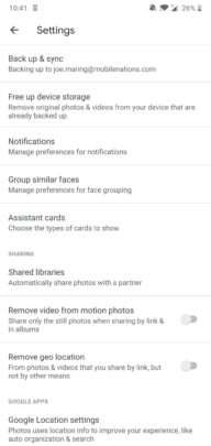 كيف تقوم بإعداد تطبيق Google photos على هاتفك المحمول 5