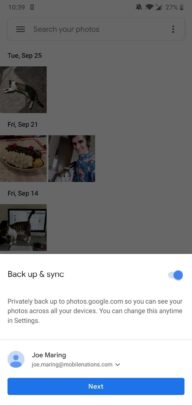 كيف تقوم بإعداد تطبيق Google photos على هاتفك المحمول 2