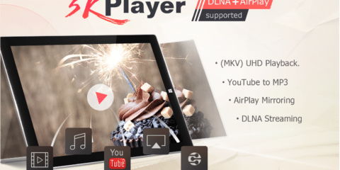 برنامج 5K player : أفضل برنامج مجاني لتشغيل الفيديو على ويندوز 10 و وماك 12