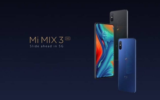 هاتف Mi Mix 3 سيكون اول هاتف 5G من شاومي 2