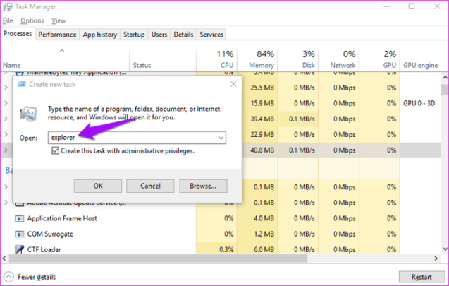 File Explorer لا يعمل او لا يستجيب بعض الحلول على Windows 6