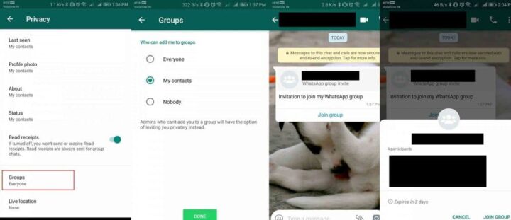 برنامج Whatsapp سيتيح لك إختيار من يضيفك فالمجموعات الخاصة به 2