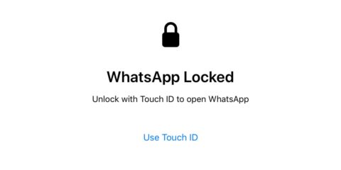 طريقة إغلاق Whatsapp بإستخدام Touch ID أو Face ID على نظام IOS 27