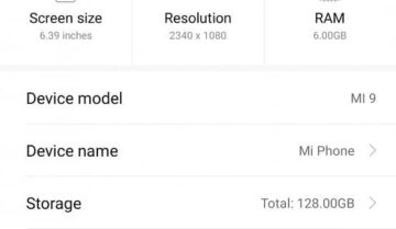 تسريب صور نظام Android Q الجديد التجريبي على هاتف Xiaomi Mi 9 6
