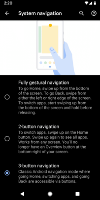 كيف يعمل نظام التنقلات الجديد على نظام Android Q الجديد 7