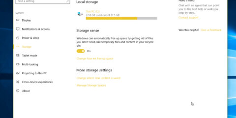 كيف تزيد من المساحة الفارغة على جهازك بنظام ويندوز Windows 10 16