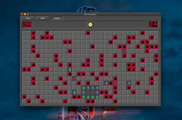 كيف تستمع بلعبة ماسح الألغام Classic Minesweeper على أجهزة ماك 5