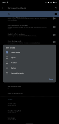 كيفية تغيير الـ Accent Color و شكل الأيكونات على Android 10 17