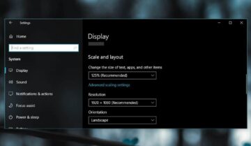 كيف تقوم بضبط حجم الشاشة من تكبير و تصغير على نظام Windows 10 5