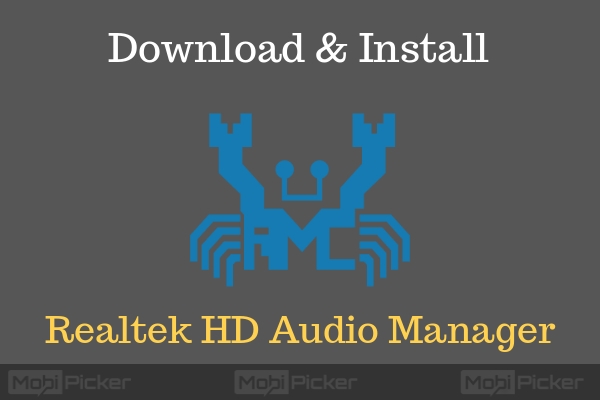 برنامج بطاقة الصوت Realtek HD Audio