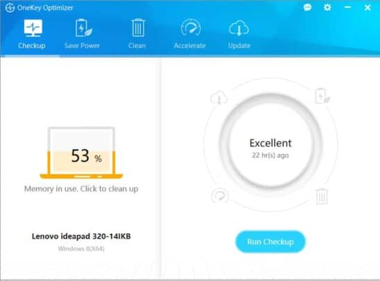 تطبيق OneKey Optimizer من لينوفو لمتابعة و ضبط اللابتوب الخاص بك 2