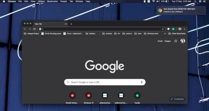 طريقة مشاركة Clipboard بين متصفحات Chrome على أجهزتك المختلفة 2
