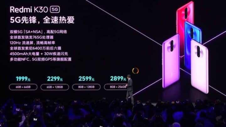 الإعلان الرسمي عن Redmi K30 5G ارخص هاتف يدعم الـ5G على الإطلاق 4