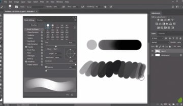 استخدام photoshop brushes معGimp في ويندوز10 6