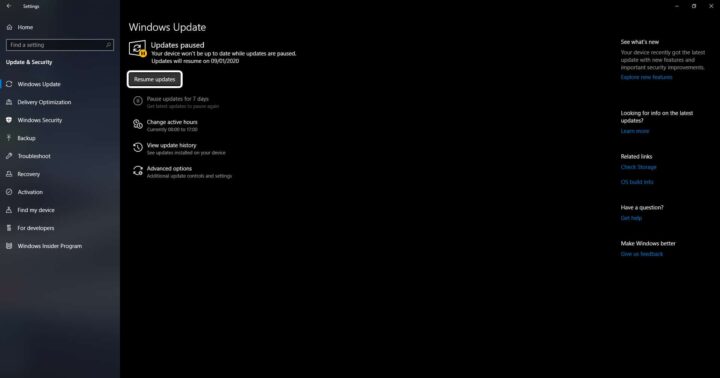 حل مشكلة تحديثات ويندوز Windows Update لا تعمل على ويندوز 10 7
