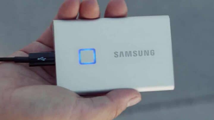 سامسونج تعلن Samsung T7 Touch اجدد SSD متنقل 2
