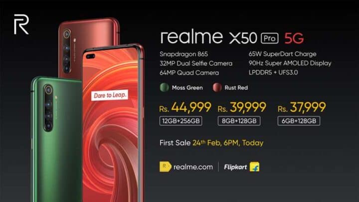 الإعلان عن ريلمي اكس 50 Realme X50 5G الجديد 7
