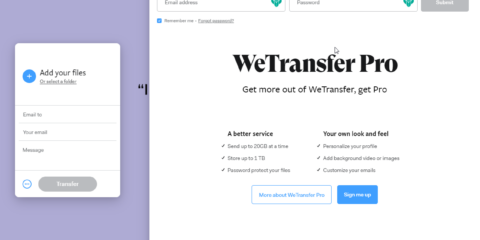 طريقة إستخدام WeTransfer لنقل الملفات مع ويندوز 10 12