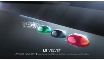 LG Velvet يصدر قريباً في 7 مايو 2
